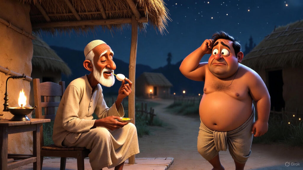 The Friend's Arrival and Surprise