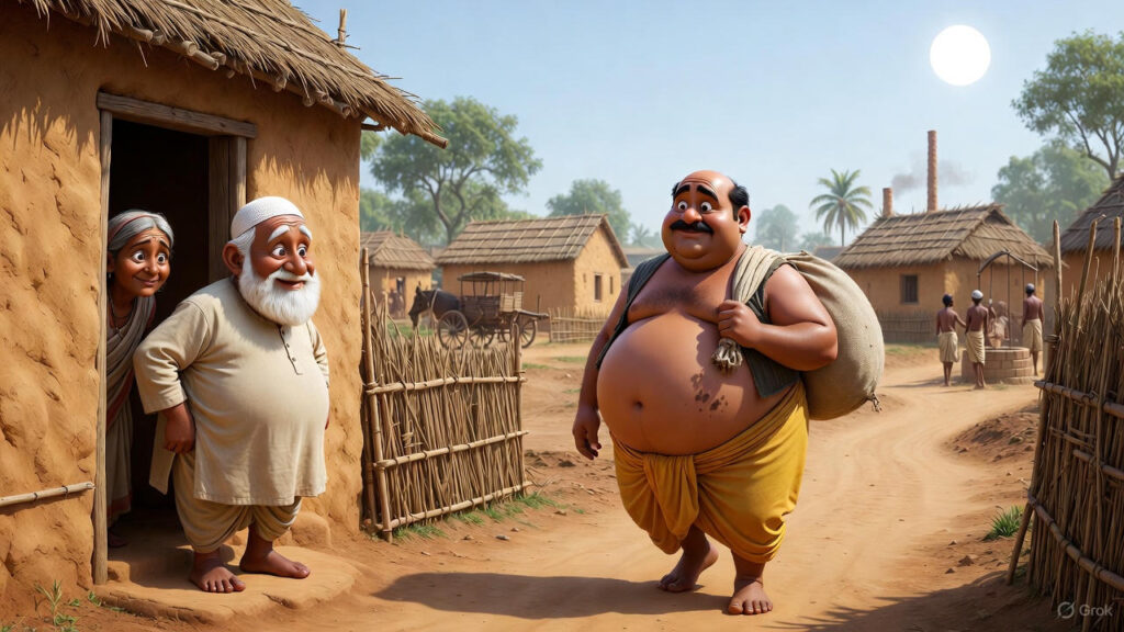 The Pot-Bellied Merchant Arrives