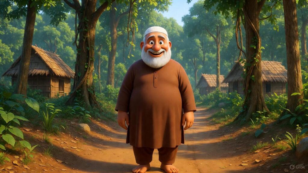 Friend Arranges Banquet and Invites Mulla (Second paragraph)