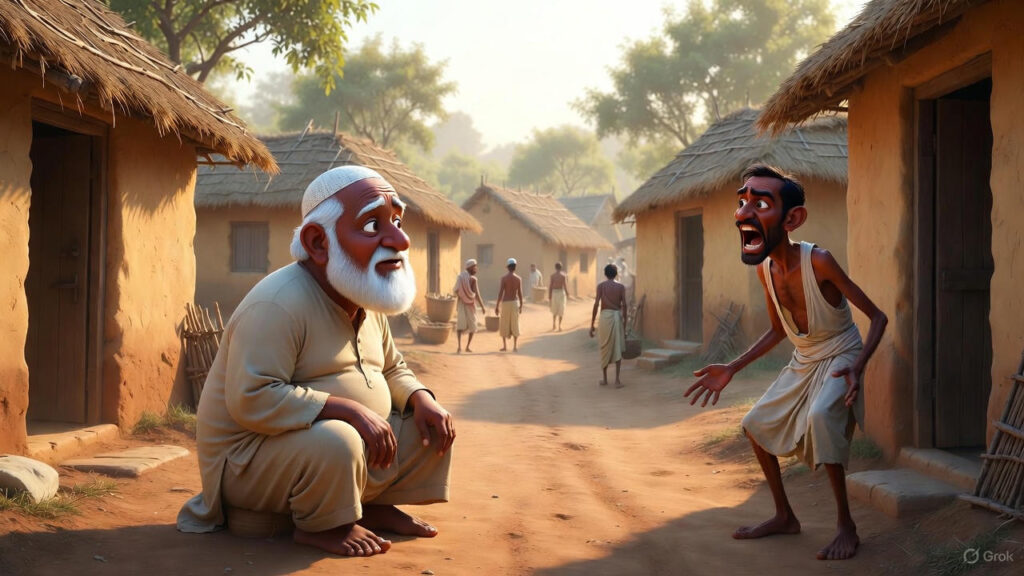 Mullah Observing the Merchant