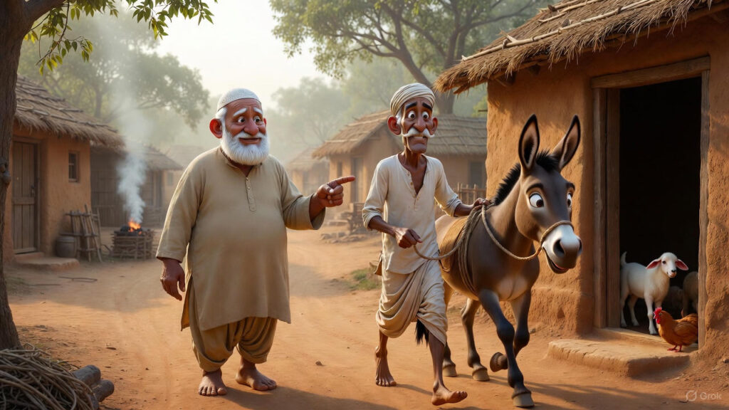 Next Step - Donkey Outside