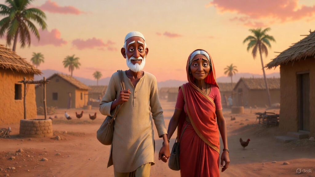 Mulla and His Wife Returning from the Festival