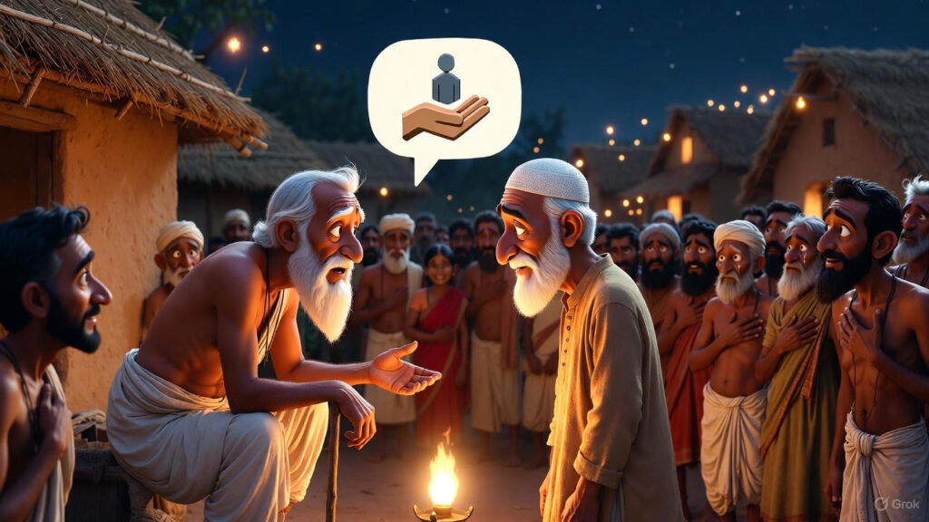 The Old Man's Realization and Group Regret