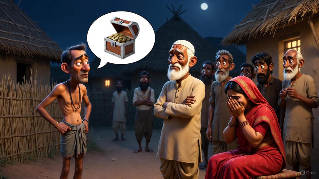 Another Villager Questions Hiding Valuables