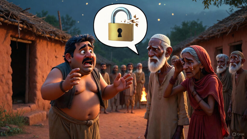 Friend Suggests a Bigger Lock