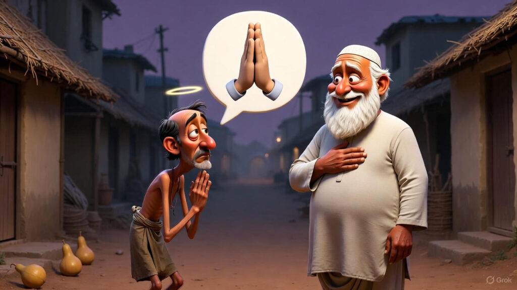 The Merchant Realizes and Apologizes