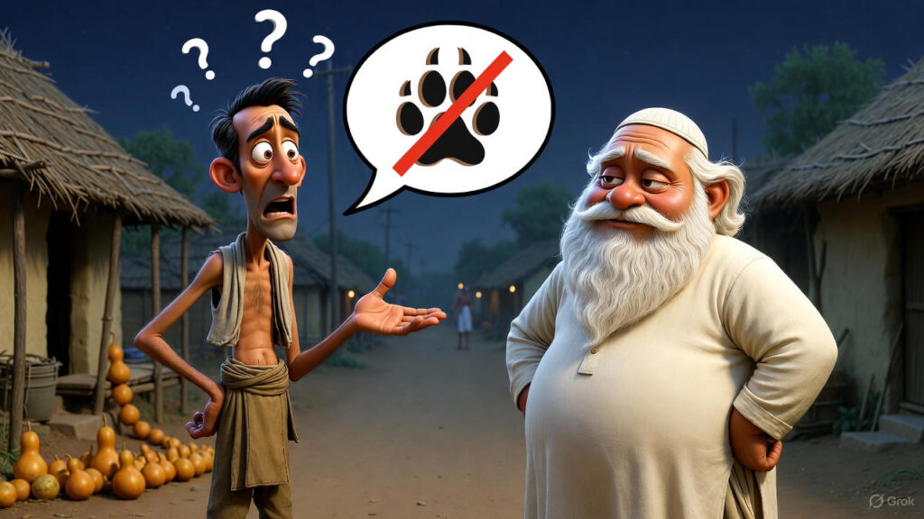 The Merchant Questions the Presence of Tigers