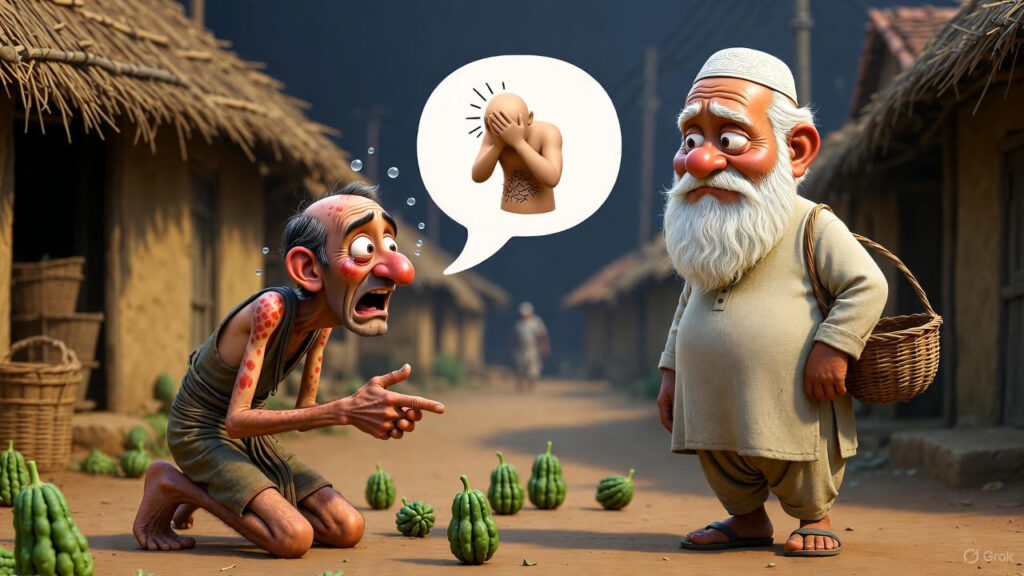 The Merchant Pleads with Mulla to Stop
