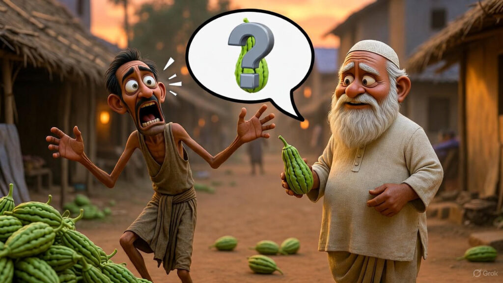 The Merchant Sees the Gourds and Starts Screaming