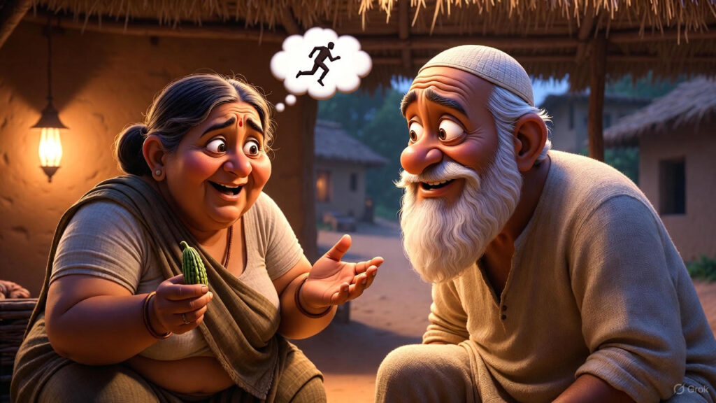 Mulla's Wife Suggests the Bitter Gourd Idea