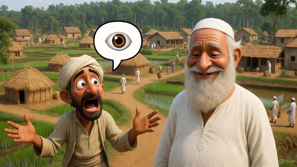 Merchant Asks if They Saw Boars