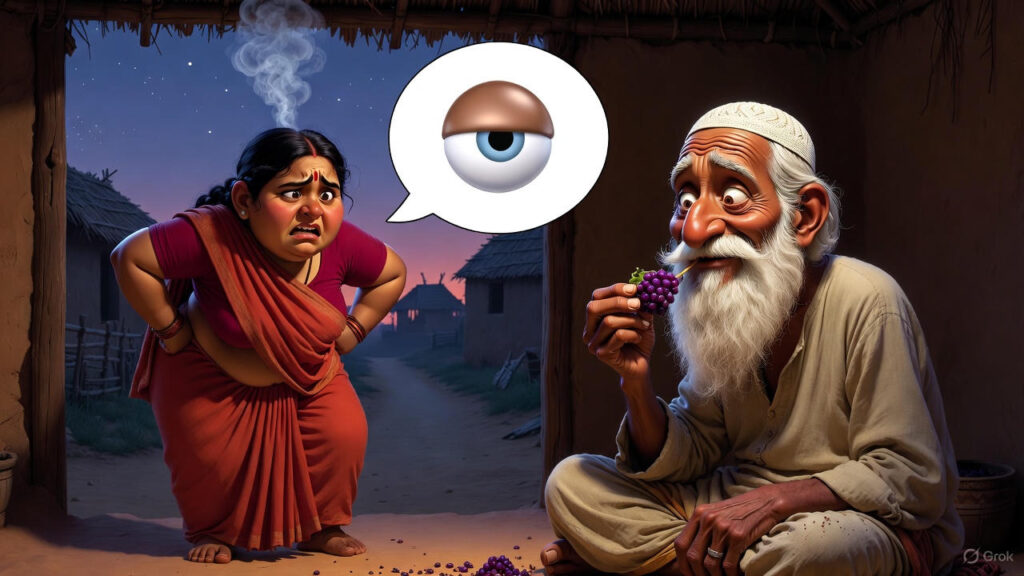 Wife's Annoyed Departure