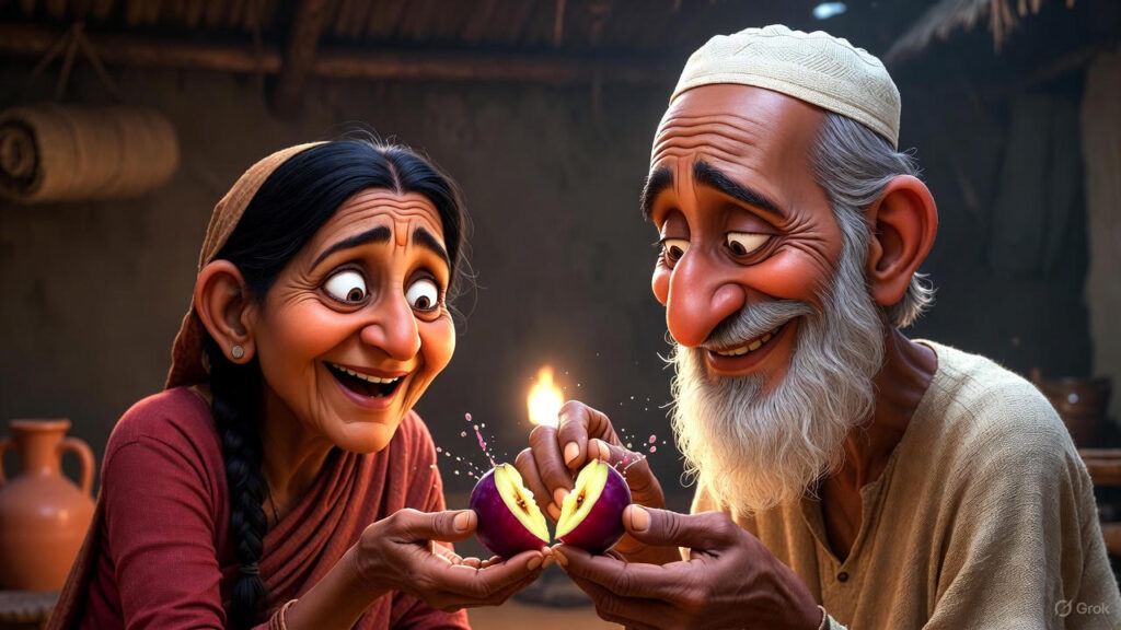 Mulla Splits the Grape