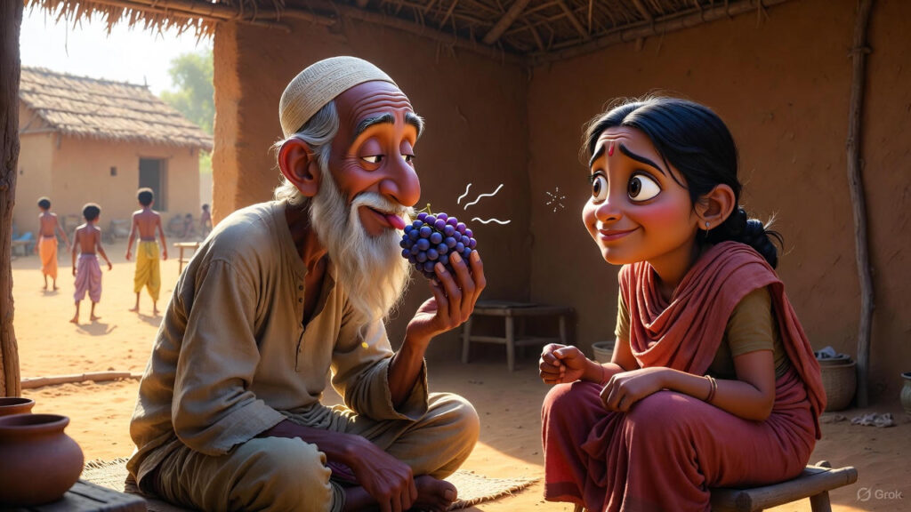 Returning with Grapes and Eating Slowly