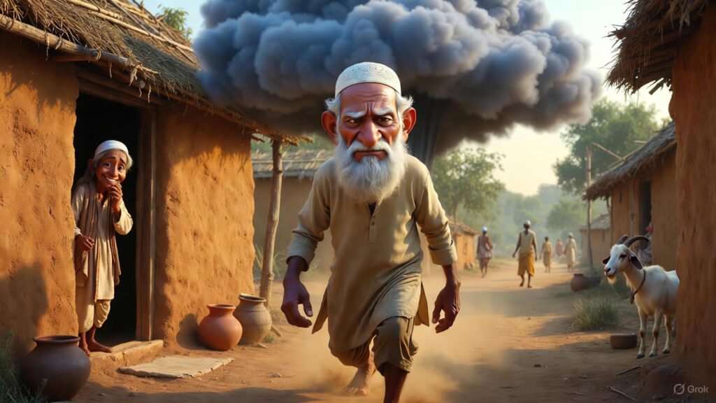 Mulla Leaves in Anger