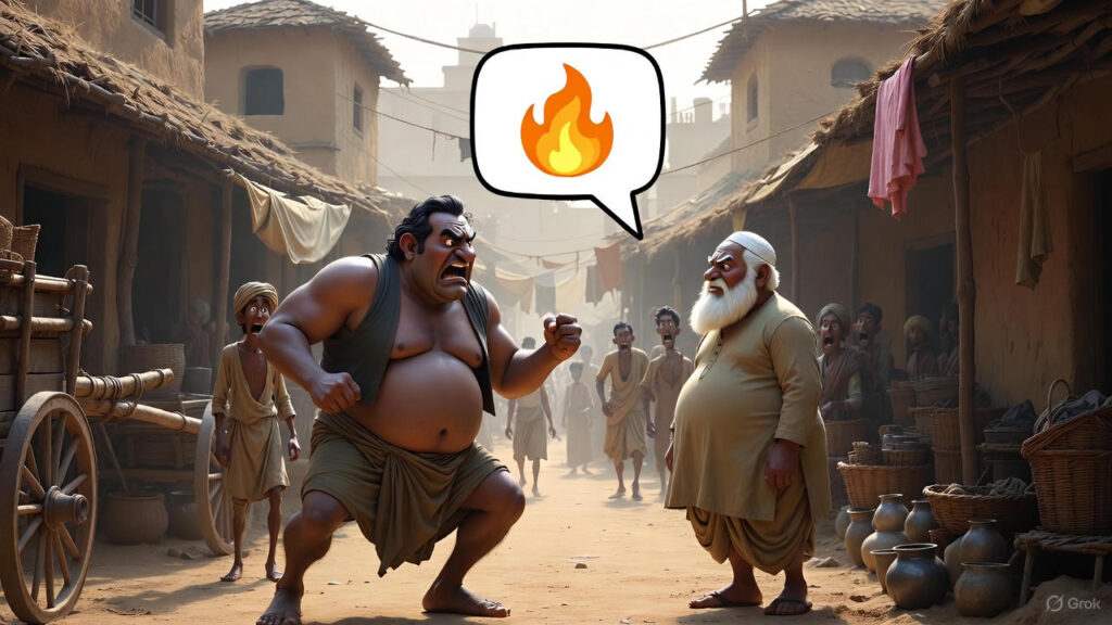 Porter threatens violence arrogantly