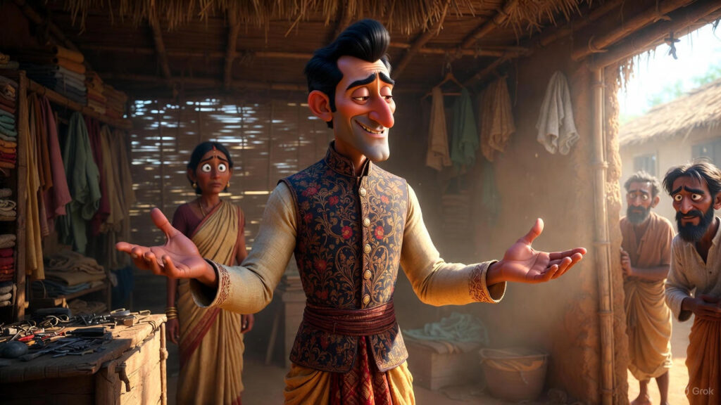 The Tailor's Arrogance on Display