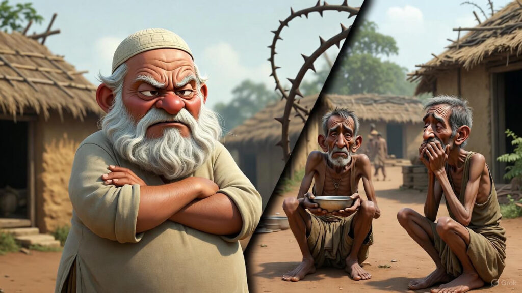 Mulla Arrives at the Market and Finishes Business