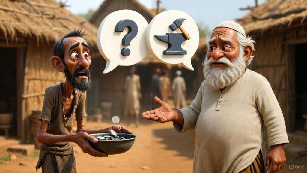 The Second Beggar's Expectation and Mulla's Refusal with Advice