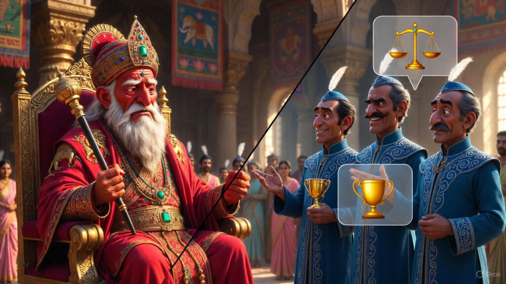 The Emperor's Anger and the Ministers' Challenge