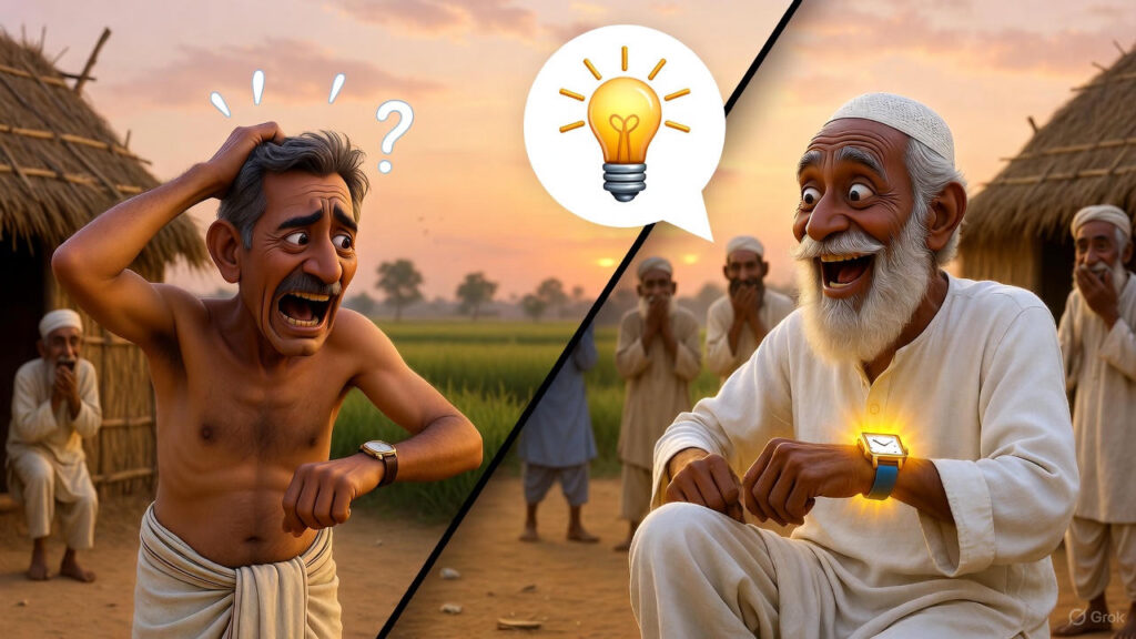 Friend questions the noise; Mulla's punchline revelation
