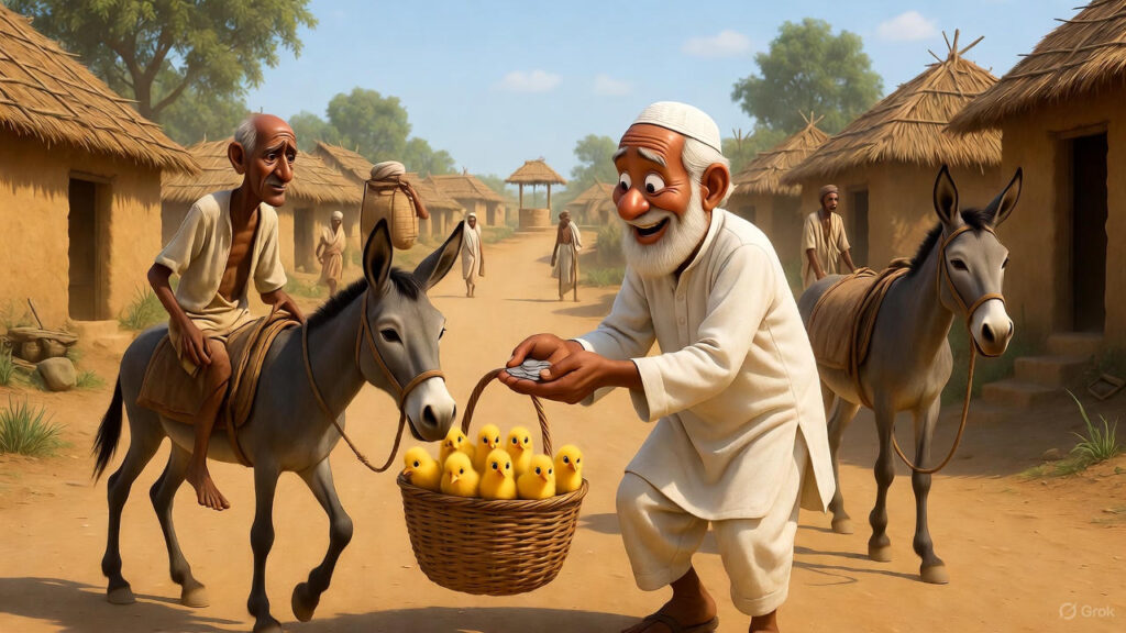 Mulla Buying the Chicks and Heading Home