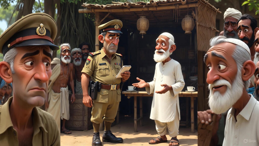 Thief Defending Himself