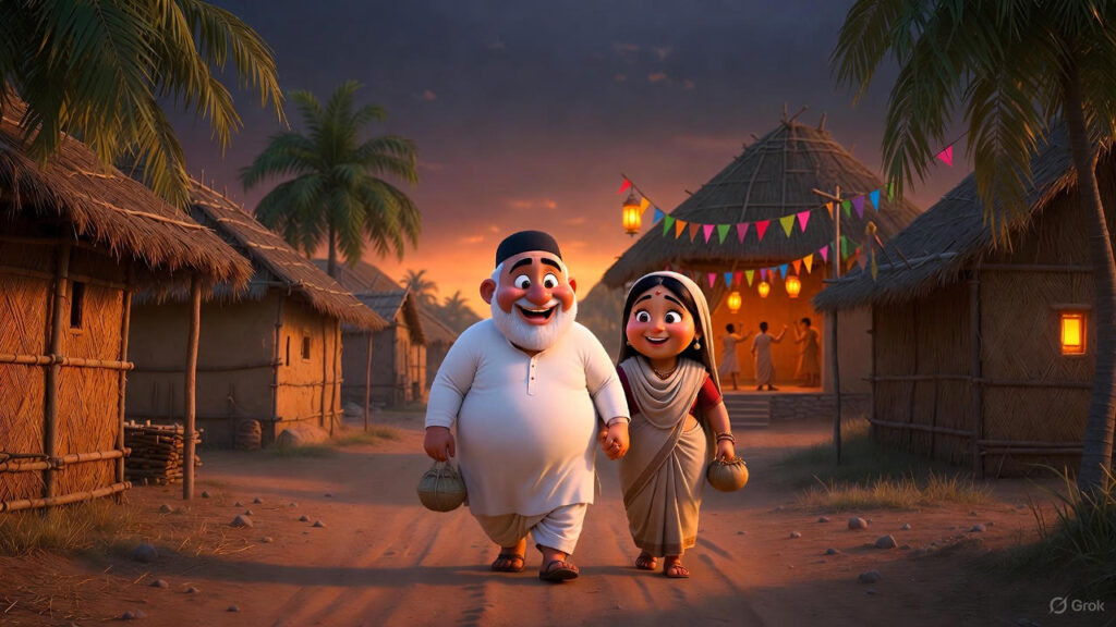 Fun at Relatives' House, Deciding to Return