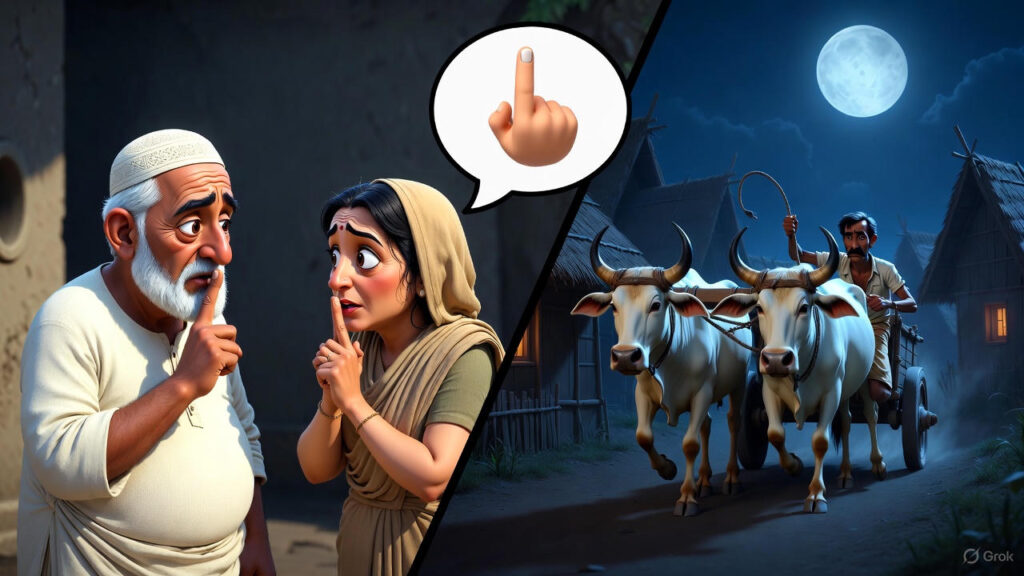 Following the Cart on Foot