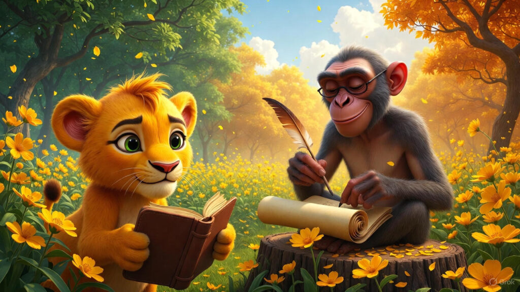 Conversation with the Wise Monkey