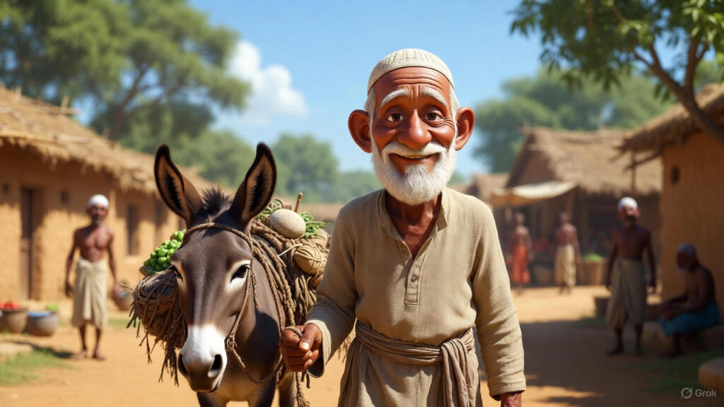 Mulla's Humble Life in the Village