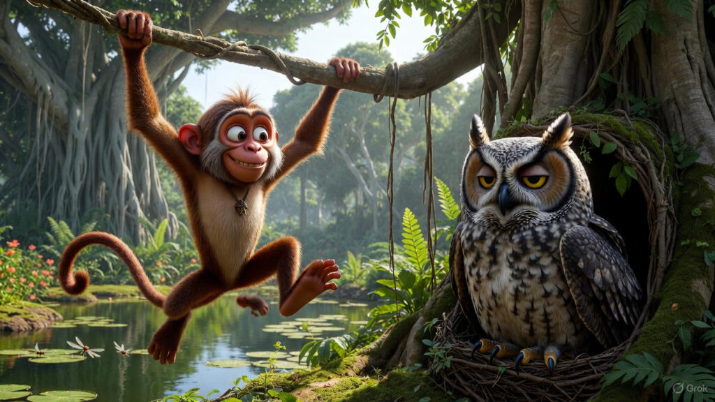 The Naughty Monkey Arrives