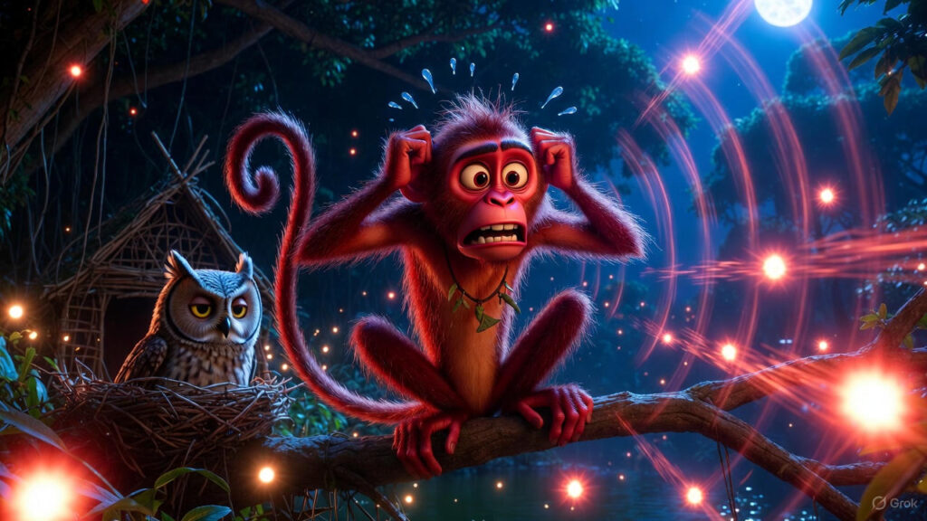 The Monkey's Sleepless Torment