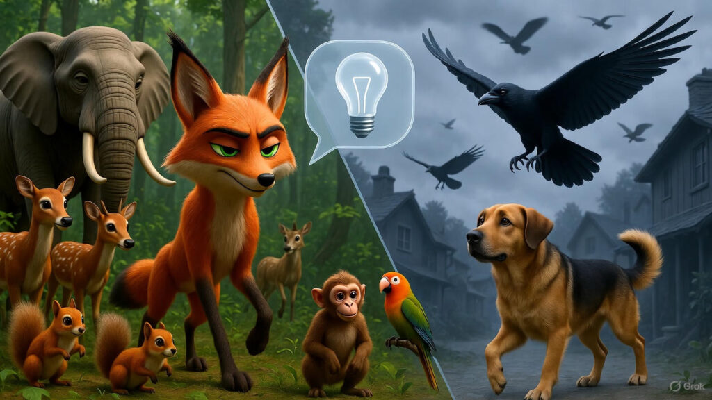 The Wise Fox's Clever Revelation