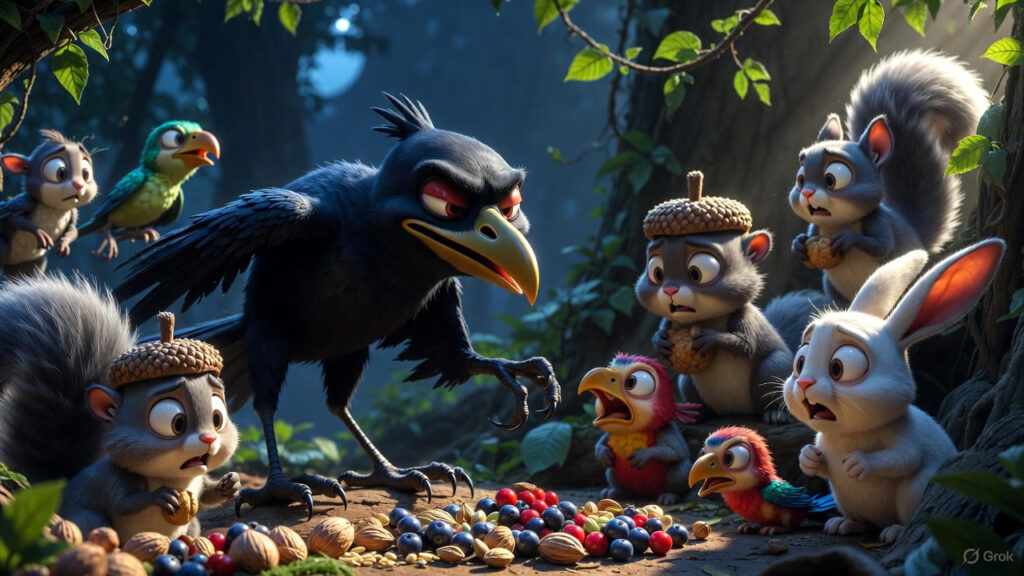 The Lazy Crow's Theft