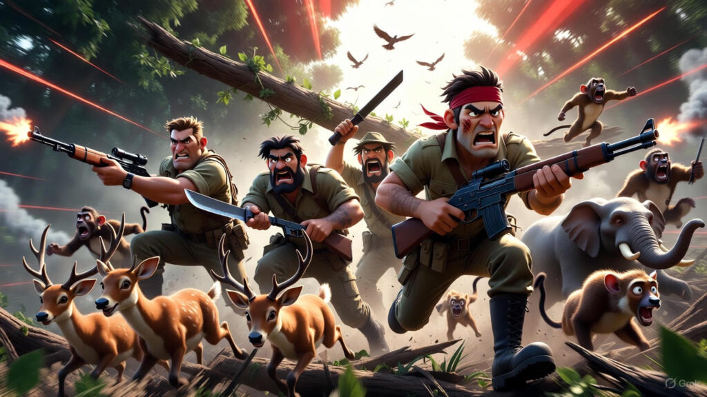  Hunters Invade the Heart