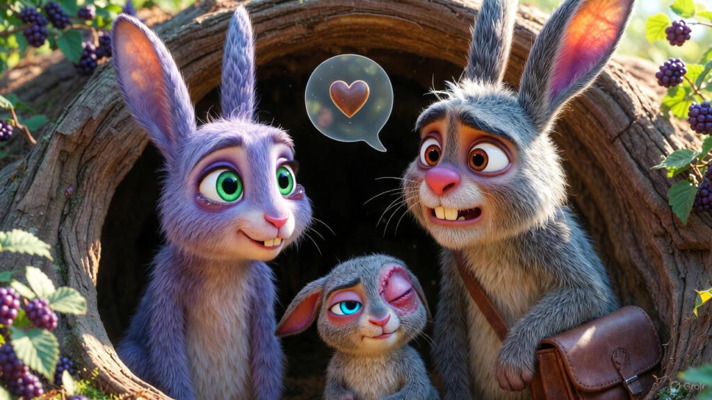 Grandfather's Comforting Arrival