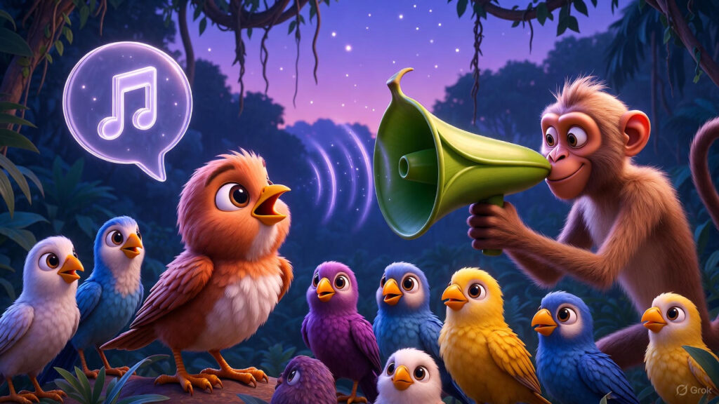 The Amplified Song and Avian Audience