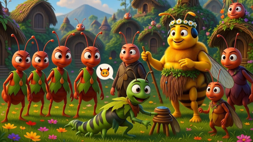 The Rebellious Caterpillar's Mischief