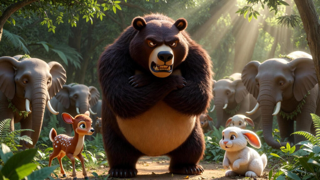 The Grumpy Bear's Arrogant Reign