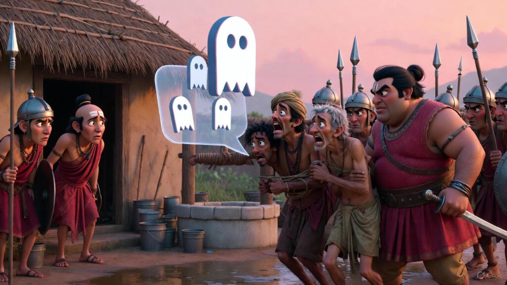 Guards Surround the Thieves at Dawn