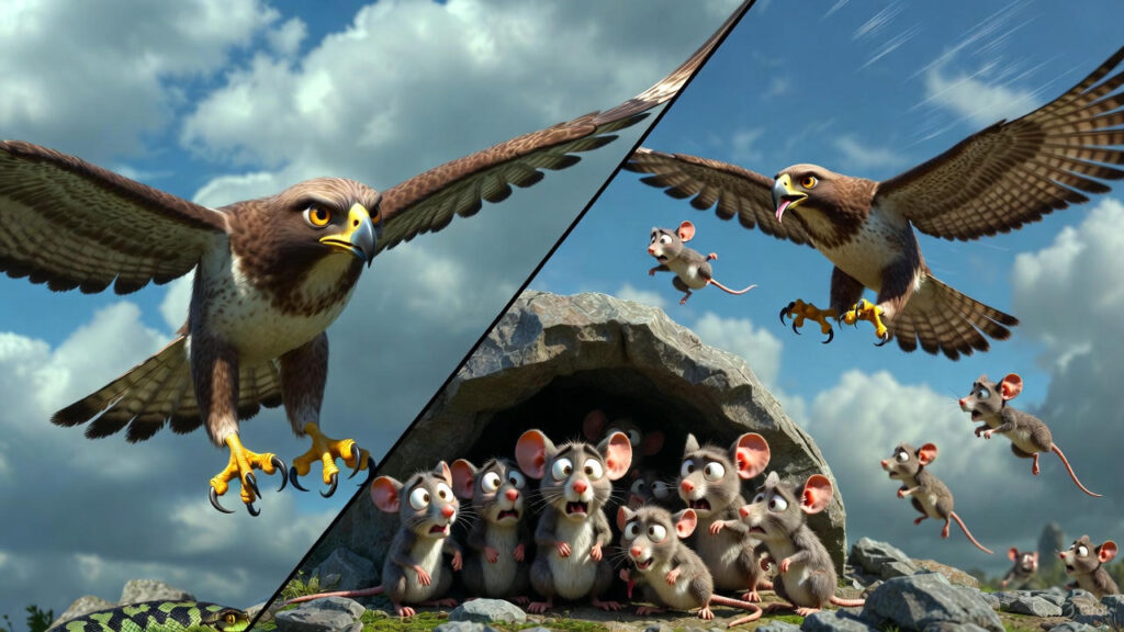 The Eagle's Swift Strikes