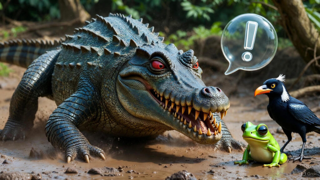 The Frog's Stern Warning