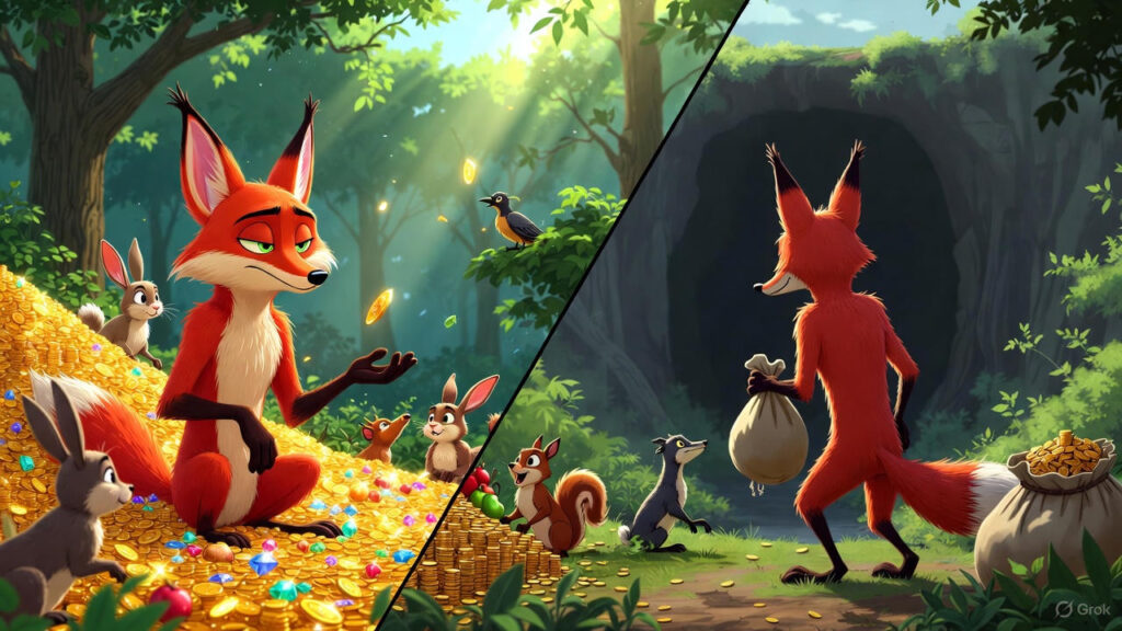  The Fox's Lonely Wealth