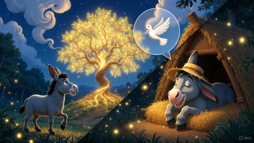 The Donkey's Peaceful Grant