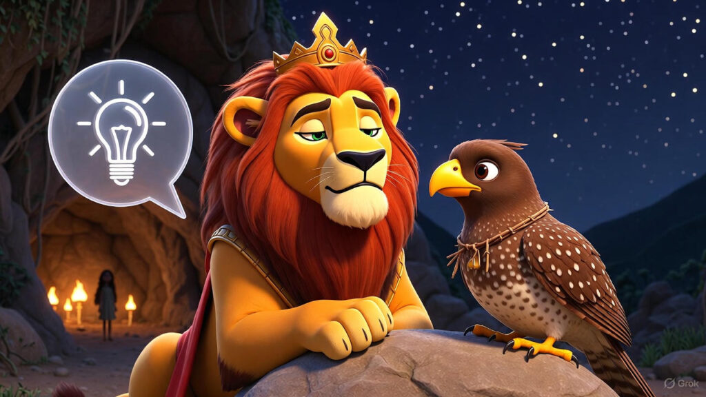 The Lion's Secret Observation